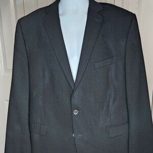 Calvin Klein Suit Jacket, Black. 44R